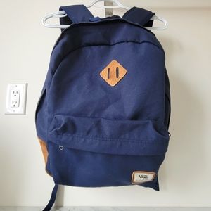 Vans Blue & Brown Backpack